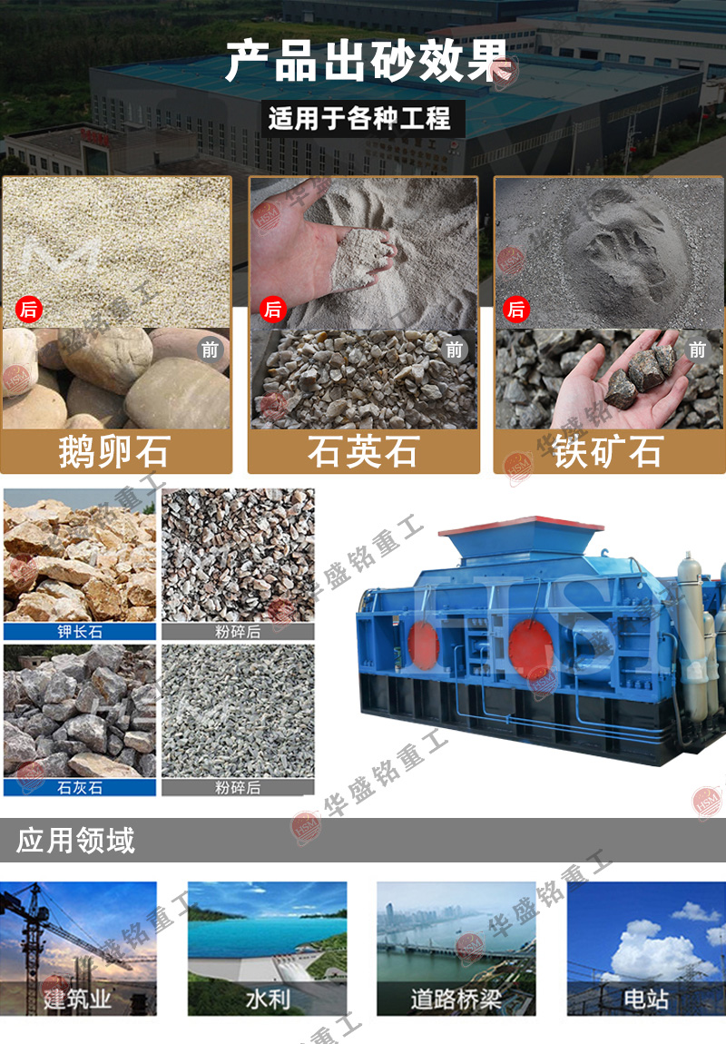 全自動(dòng)液壓對輥破碎機(jī)